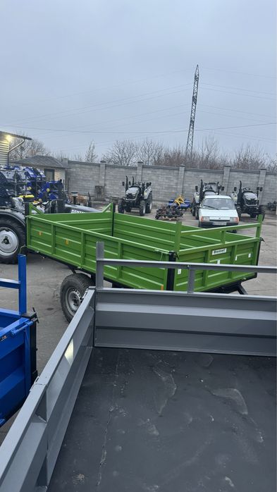 Прицеп до трактора,прип до міні трактора, прицеп птс,прицеп самоскид