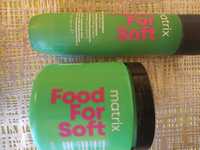 Matrix food for soft zestaw maska i szampon używane