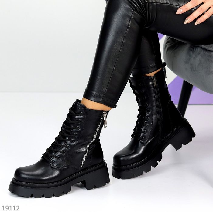 Черевики жіночі зимові з натуральної шкіри