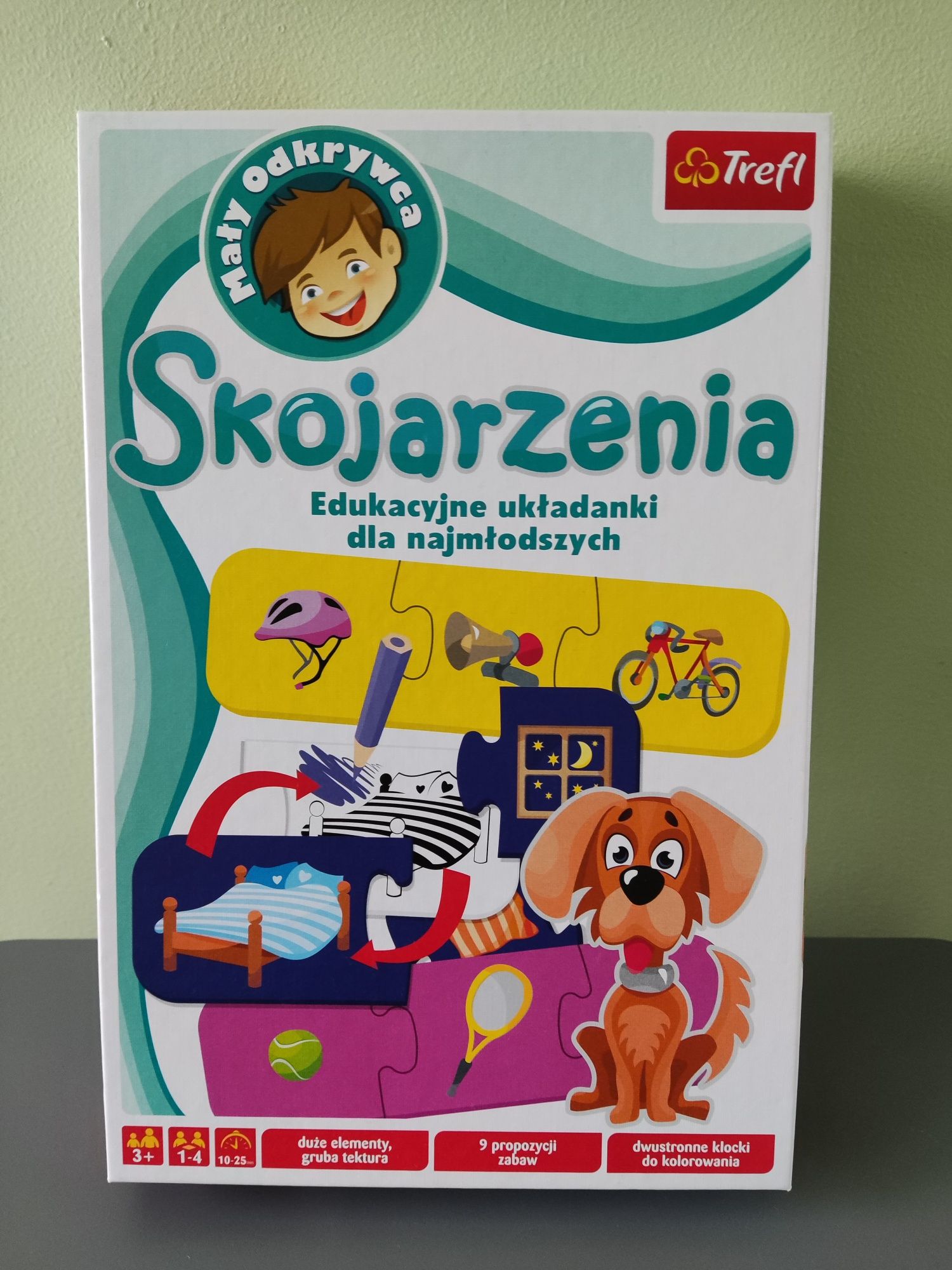 Skojarzenia, układanka ekukacyjna firmy Trefl 3+