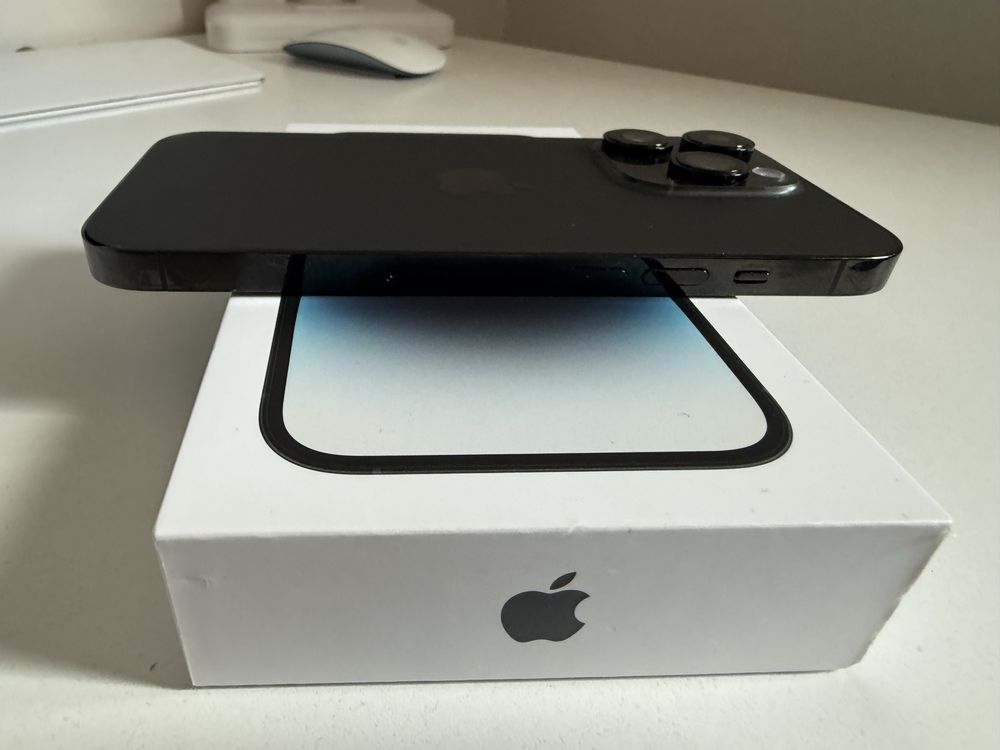iPhone 14 Pro 128gb Black Stan Idealny Oryginalna Bateria 92%