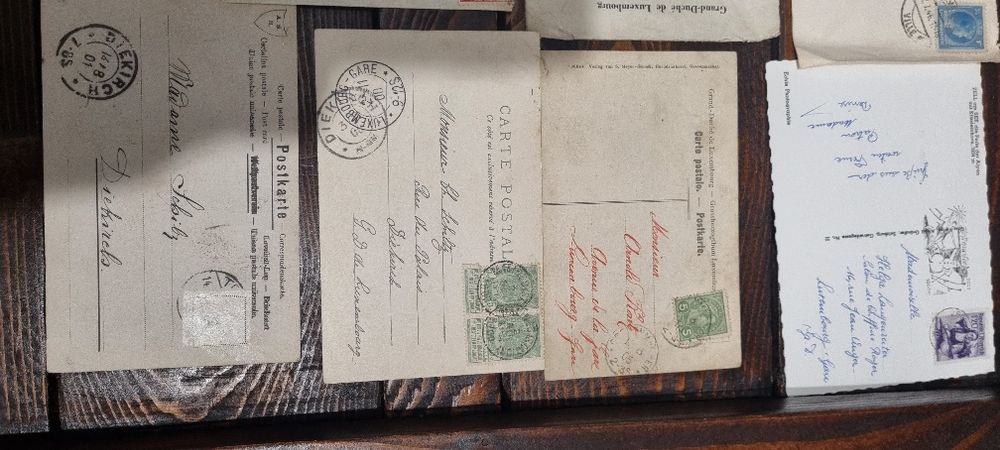 Stare widokówki i koperty