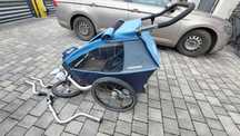 Croozer Kid 2 Plus przyczepka rowerowa/biegowa dla dwójki