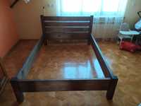 Łóżko dębowe drewniane