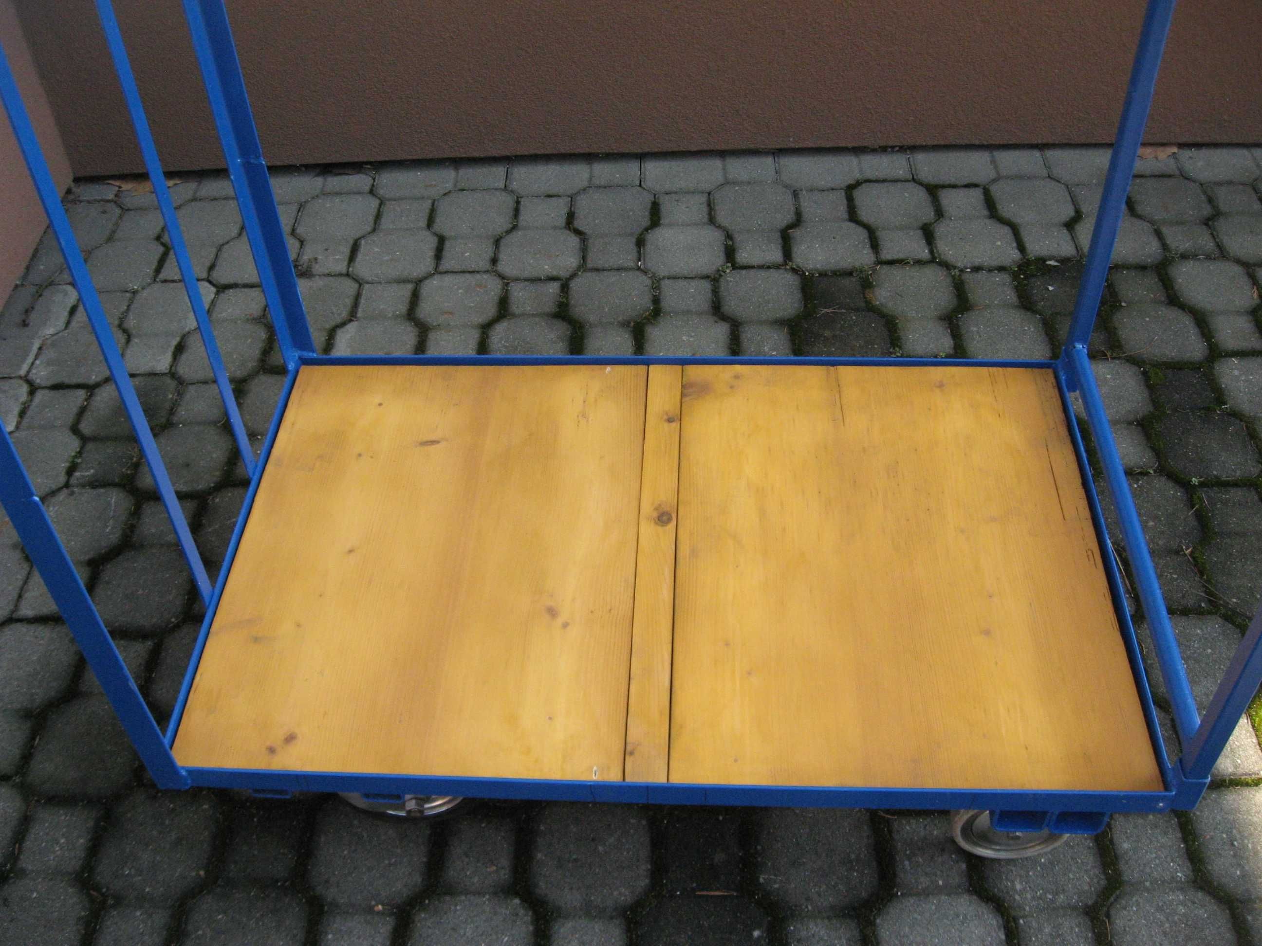 Wózek transportowy magazynowy platformowy