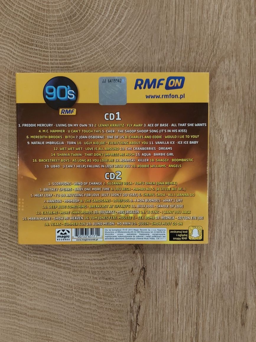 Rmf On 90s CD płyta