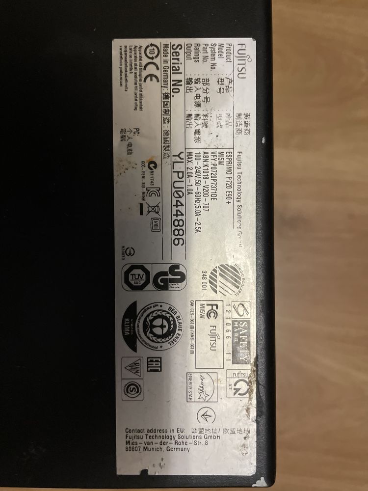 Системний блок Fujitsu Intel Core i3-4130/4GB RAM | ПК