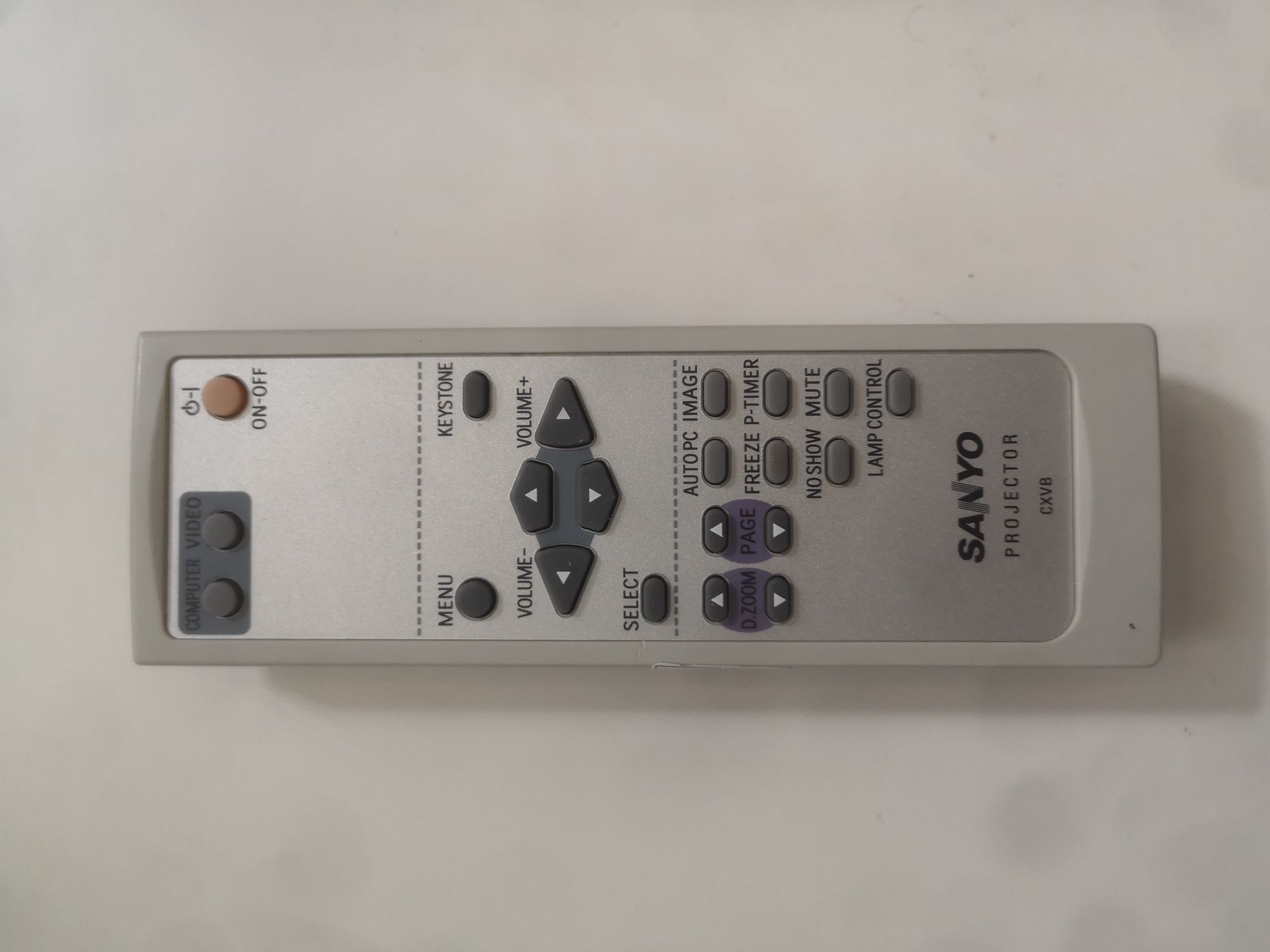 Pilot do projektora Sanyo CXVM CXVB