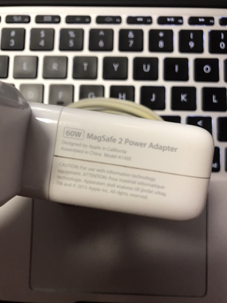 Зарядка для MacBook Pro, MagSafe 2 60w