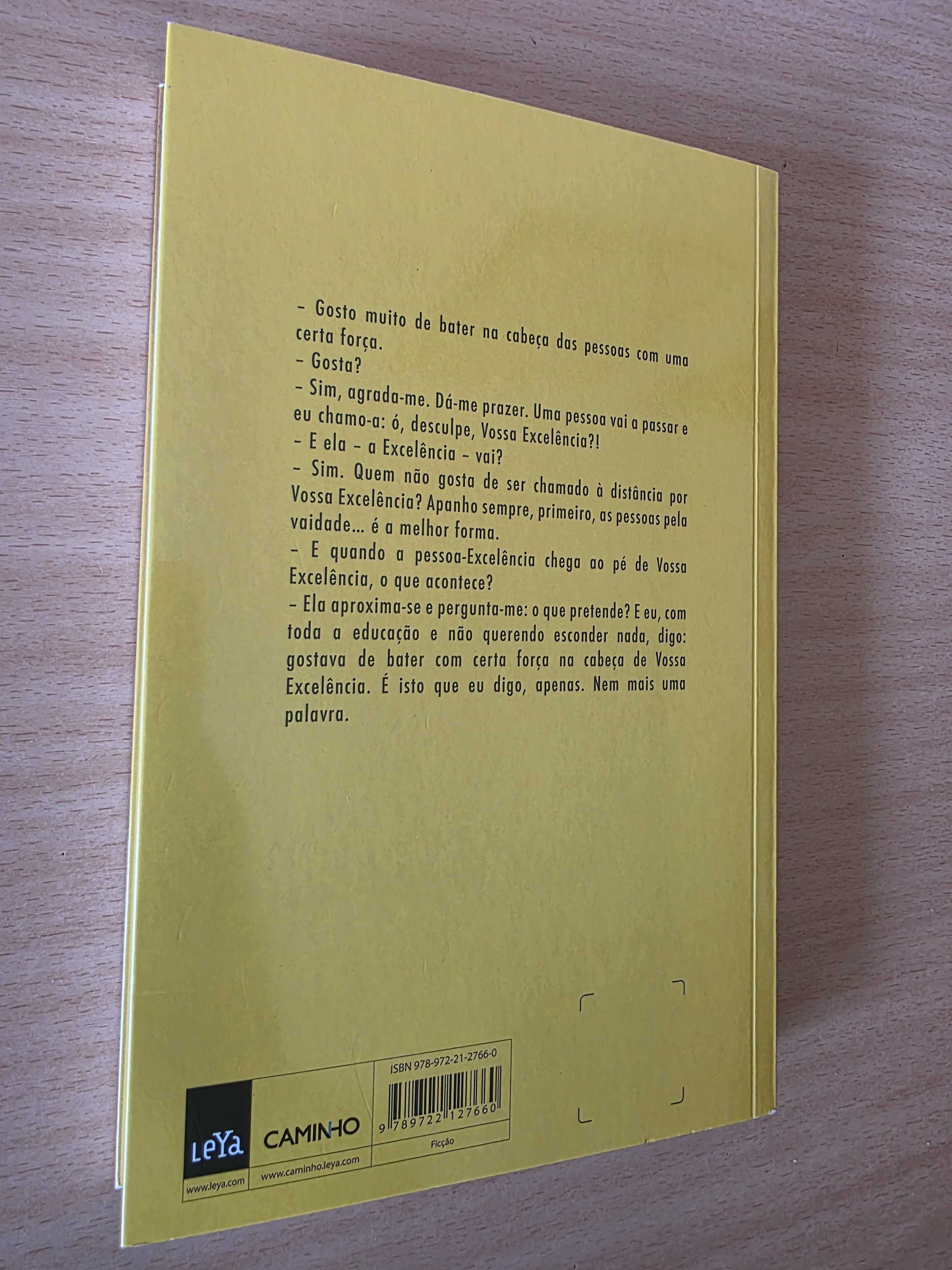 Livro "O Torcicologologista, Excelência" de Gonçalo M. Tavares