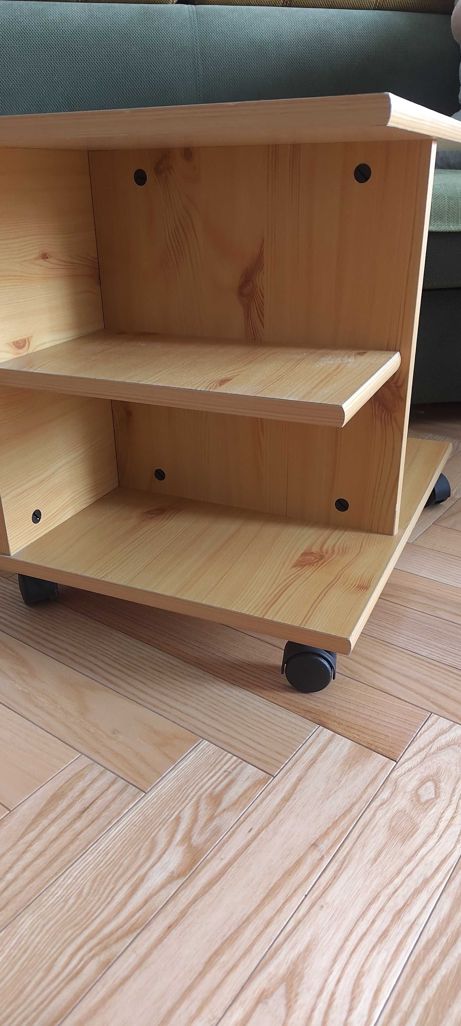 Stolik na gramofon i winyle / gazetnik