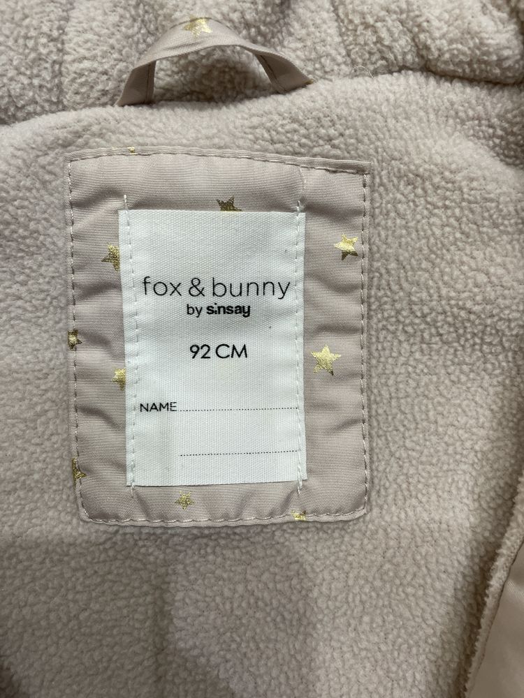 Ocieplana kurtka przejściowa fox&bunny r 92