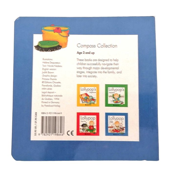 Livro infantis Criança Lollypop em Inglês
