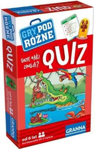 Gry podróżne - Quiz Gdzie raki zimują? GRANNA