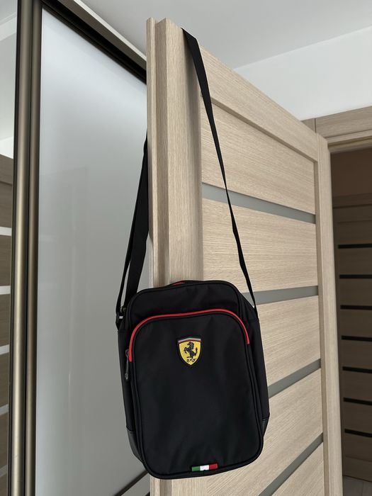 Оригінальна сумка / месенджер Ferarri Race Black Men’s