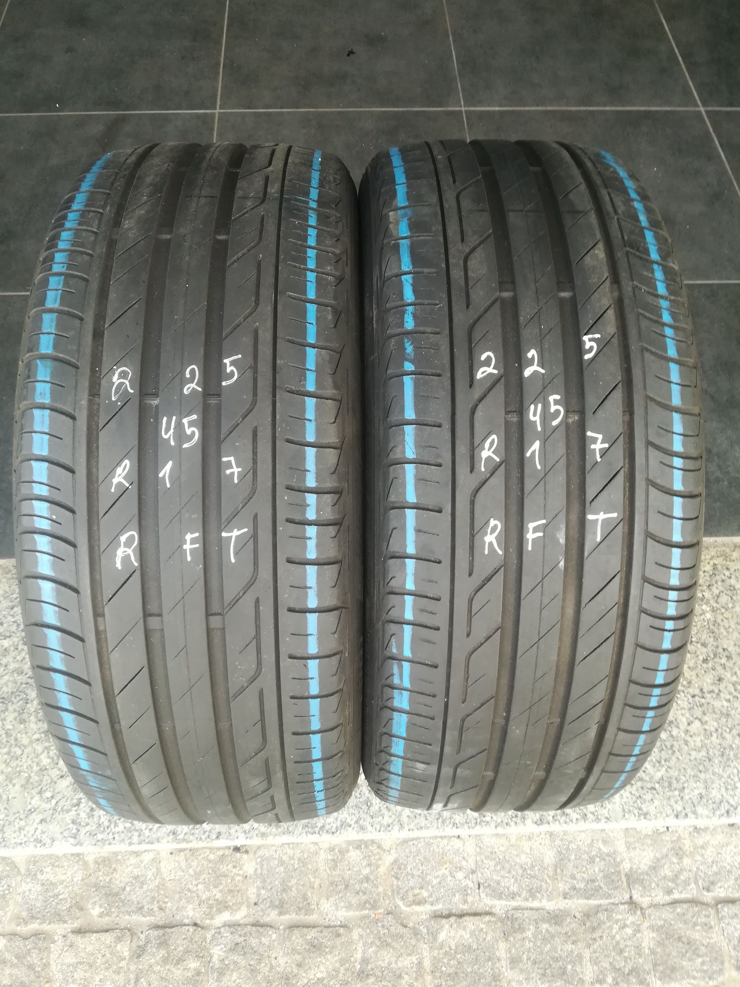 2 pneus 225 45 r17 Rft Bridgestone