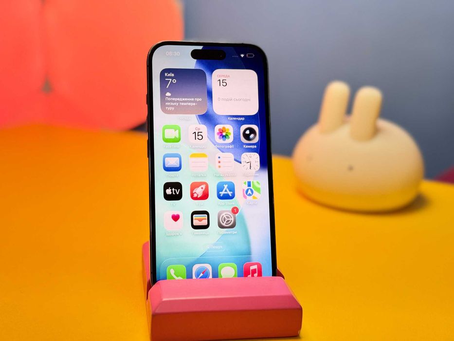 Смартфон Apple iPhone 16 128GB Black (148197) Б/У З ГАРАНТІЄЮ