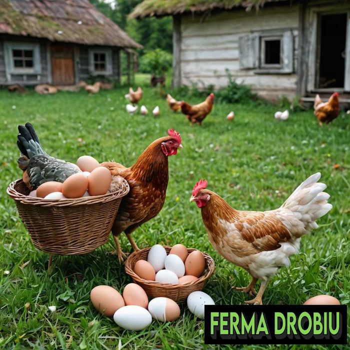 Kurki kokoszki nioski rasy Tetra brązowa z jajkiem dostawa Gratis