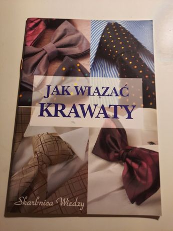 Książka Jak wiązać krawat NOWA