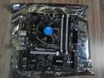Sprzedam procesor  i3 6100 + płyta msi b150m