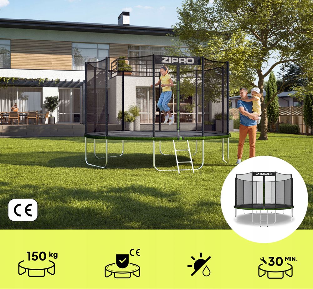 Trampolina Zipro ft12 Jump pro