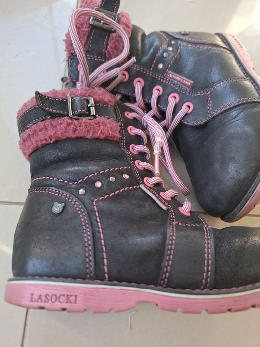 Zimowe buty ociepkane Lasocki roz.27