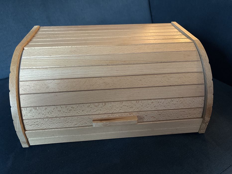 Chlebak drewniany Ikea Magasin jak nowy Okazja