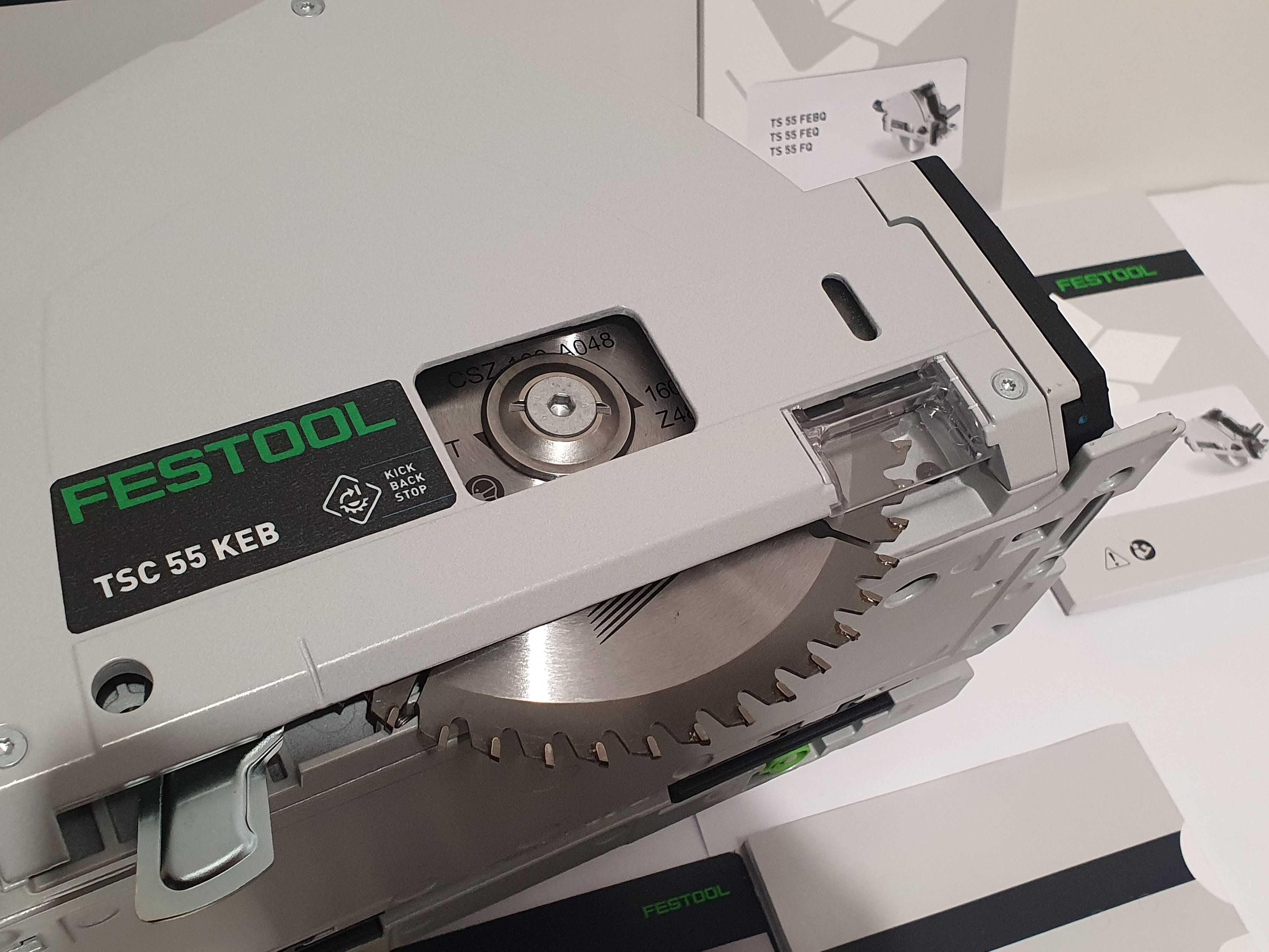 Pila pilarka akumulatorowa FESTOOL TSC 55 KEB na 36v 18v Gola