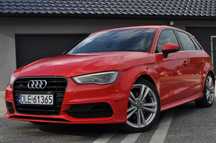 Audi A3 S-Line x3 Quattro Matrix Bang&Olufsen PDC/OPS 18"alu navi tempomat.