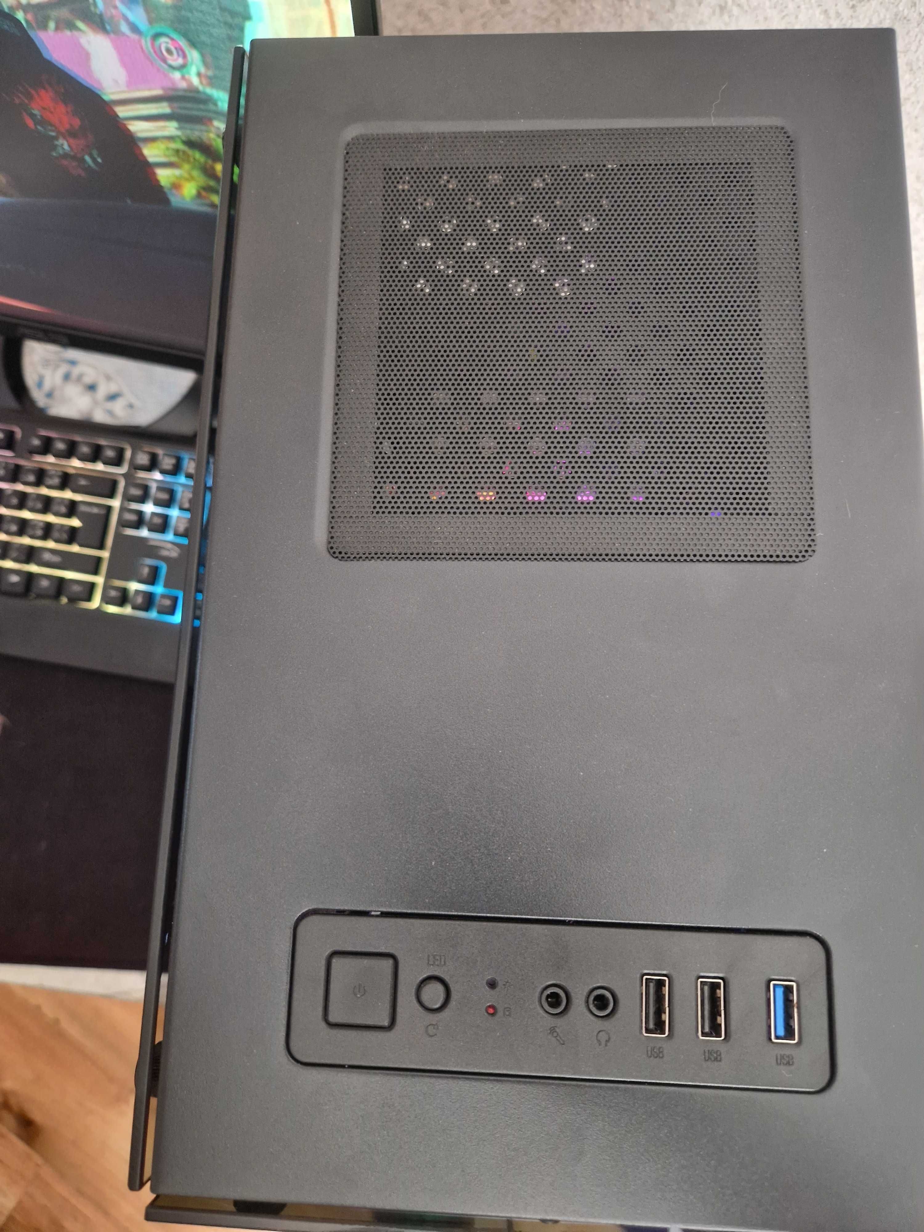 Ігровий ПК, 24 ядра 3.3ггц, DDR4 16гб, RX 580 8гб, SSD m.2 256gb