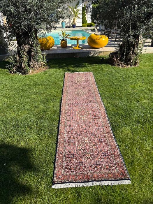 Dywan Chodnik Perski Wełniany R. Tkany Iran Bidjar 320x82 gal. 12 tys