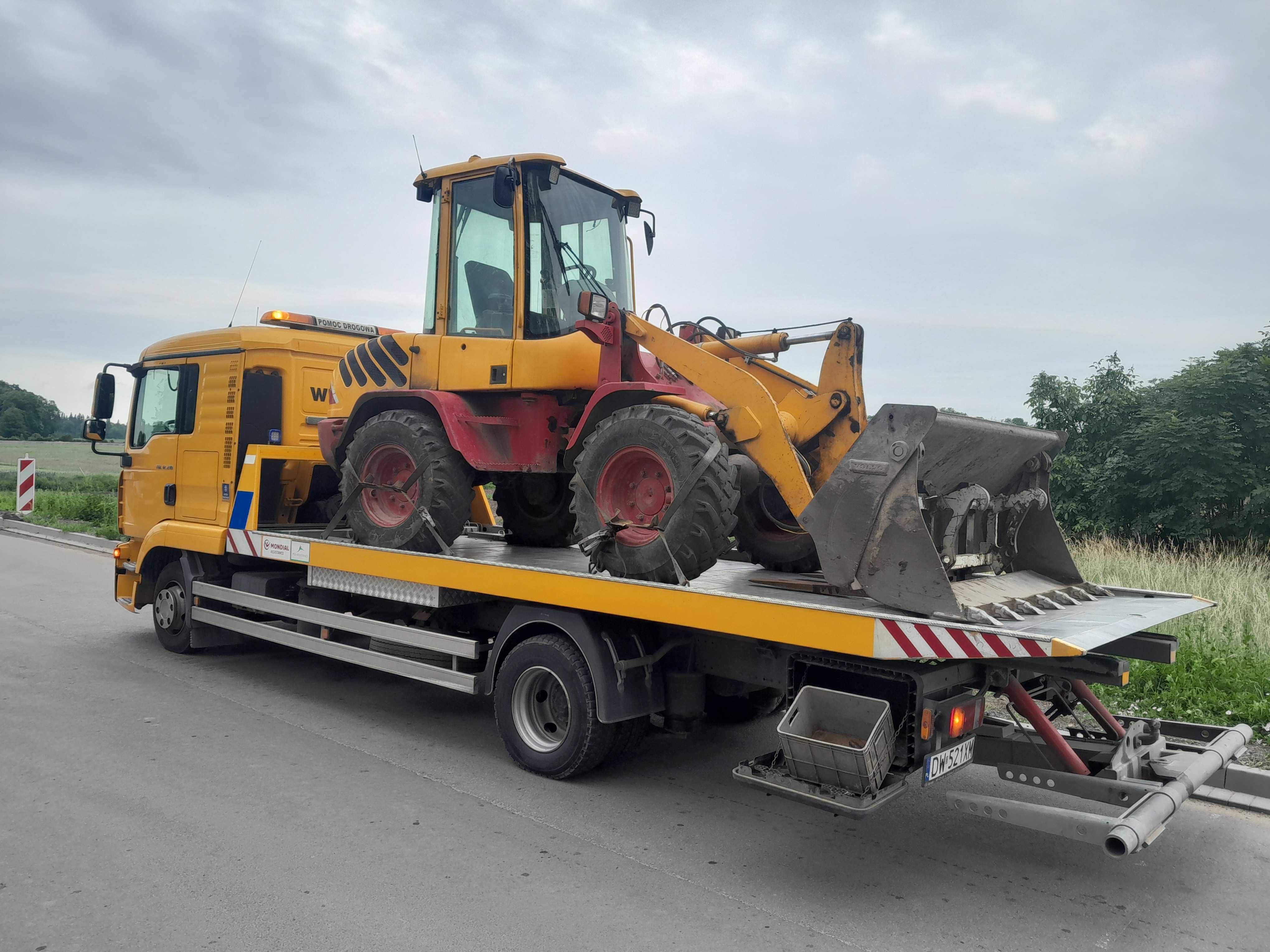 Pomoc Drogowa Laweta Holowanie A4 S8 BIELANY WROCŁAWSKIE