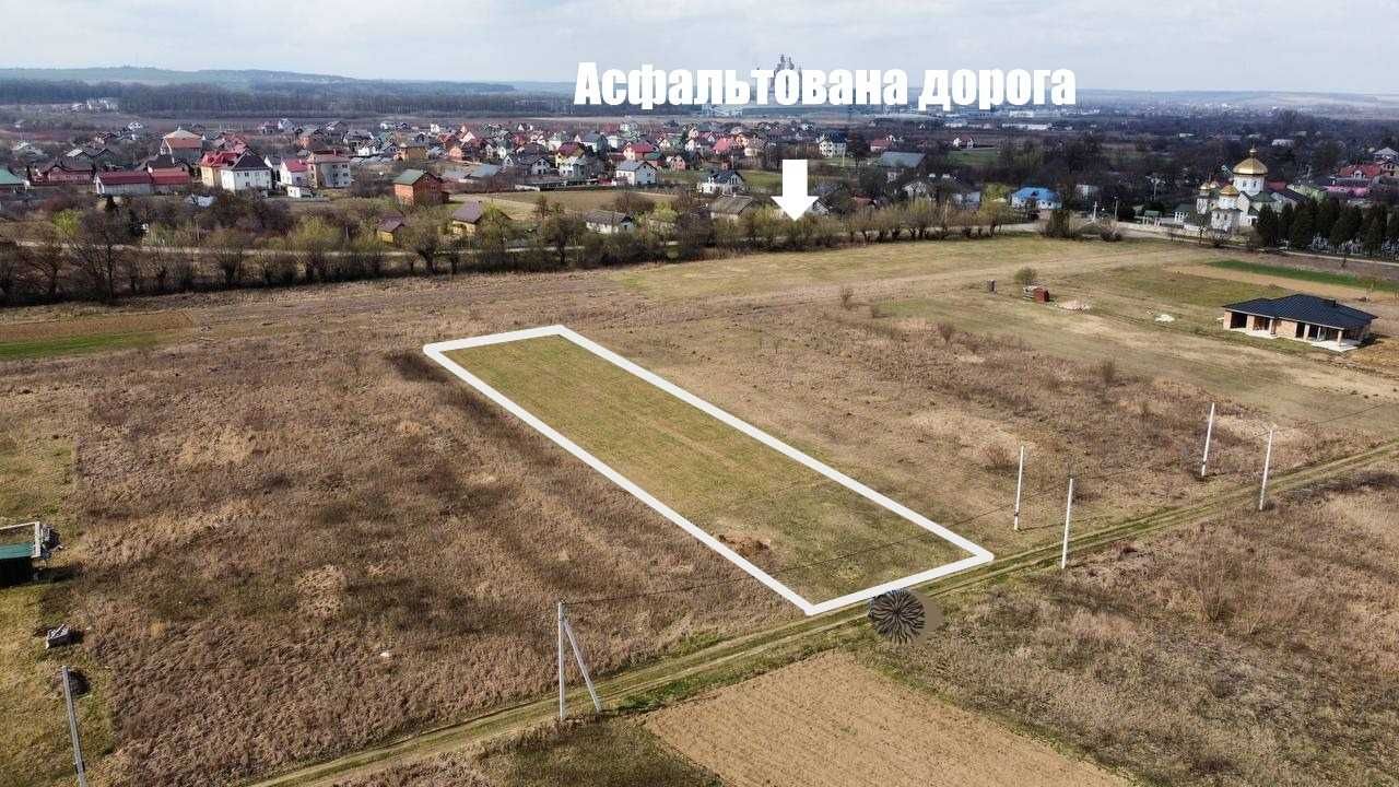 Продається ділянка 19 сотих під забудову.Світло.Кулізв.Пасічна.Місто!