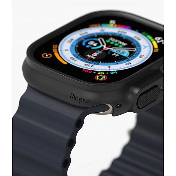Ringke Slim 2-Pack Apple Watch Ultra 1 / 2 (49 Mm) Clear & Matte Black