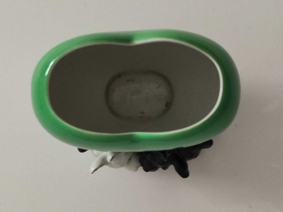 Floreiro | Formato Coração + Cães | Eletro-Cerâmica | Candal