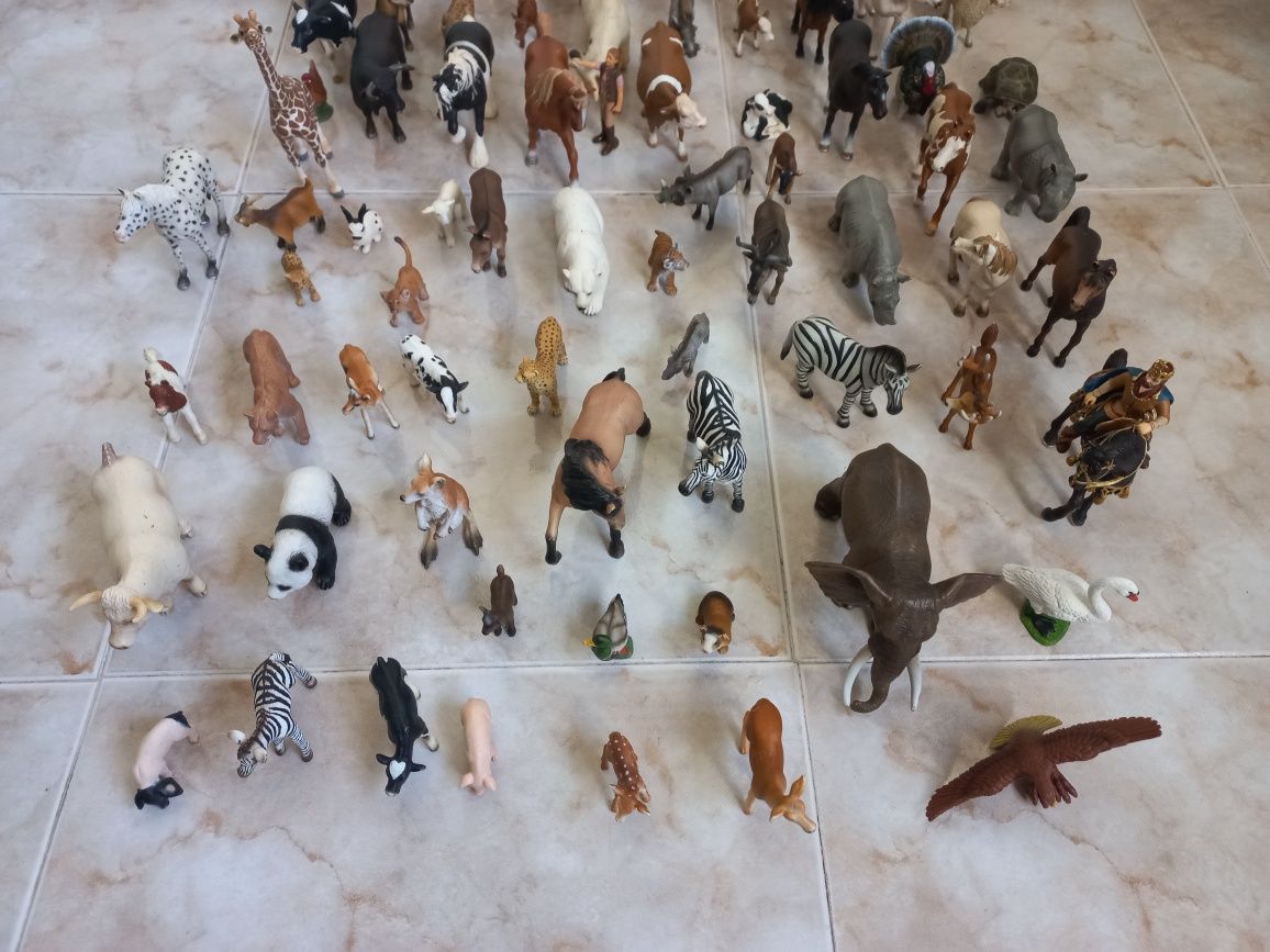 Sortido de animais schleich