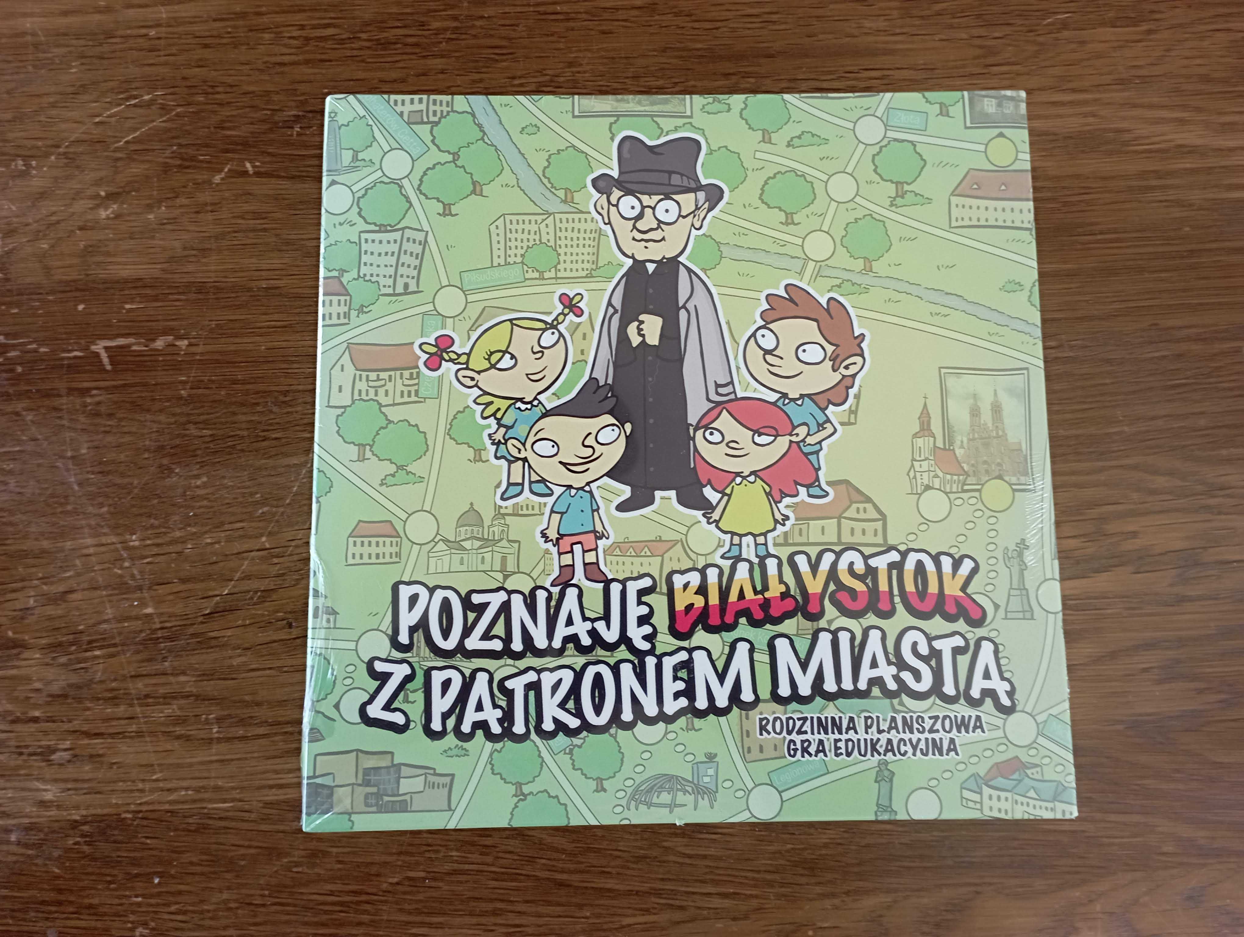 Gra planszowa Poznaję Białystok z Patronem Miasta Nowa