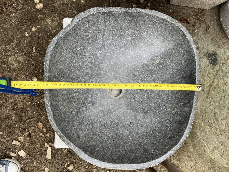 REZERWACJA  Kamienna umywalka szara