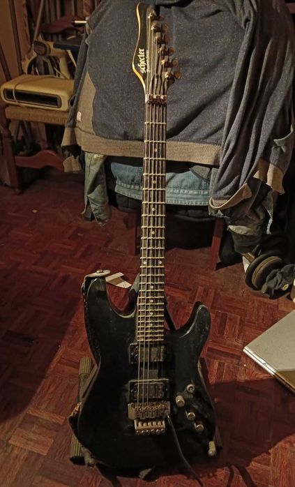 Guitarra Eléctrica Schecter Diamond Series Sunset FR Deluxe