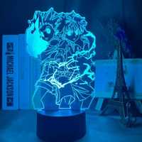 Anime Hunter X Hunter Gon and Killua 3D lamp