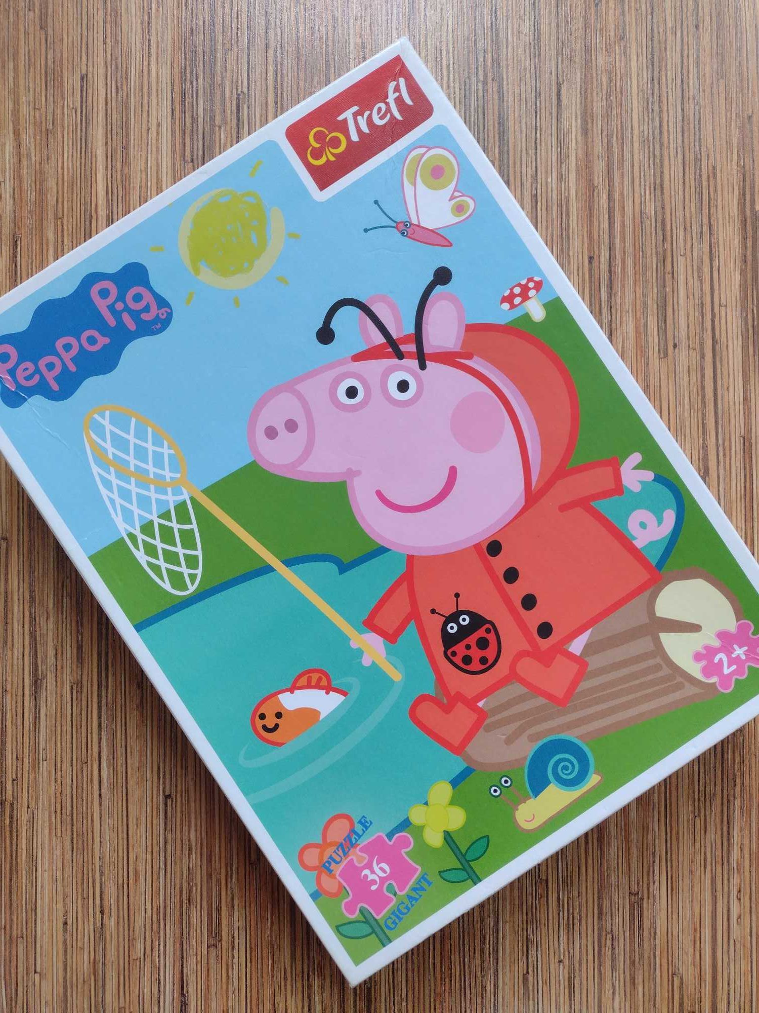 TREFL, Świnka Peppa, puzzle gigant 3+