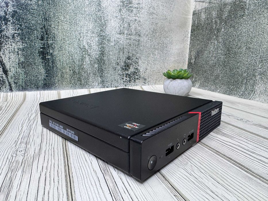 міні-пк ThinkCentre M715q Tiny|8 GB RAM|512 GB SSD|Ryzen 5 Pro 2400GE