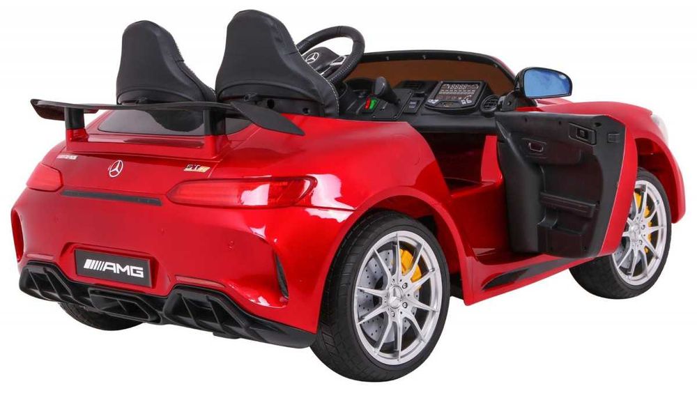 Lakierowany Samochód autko auto 2 os. Mercedes Benz GTR 4x4 akumulator