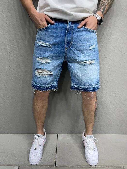 Шорты джинсовые мужские джинс