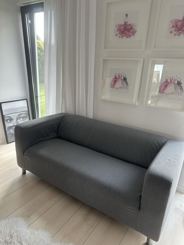Klippan sofa Ikea + 3 pokrowce