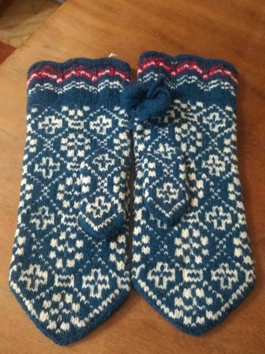 Рукавички фабричні в'язані нові