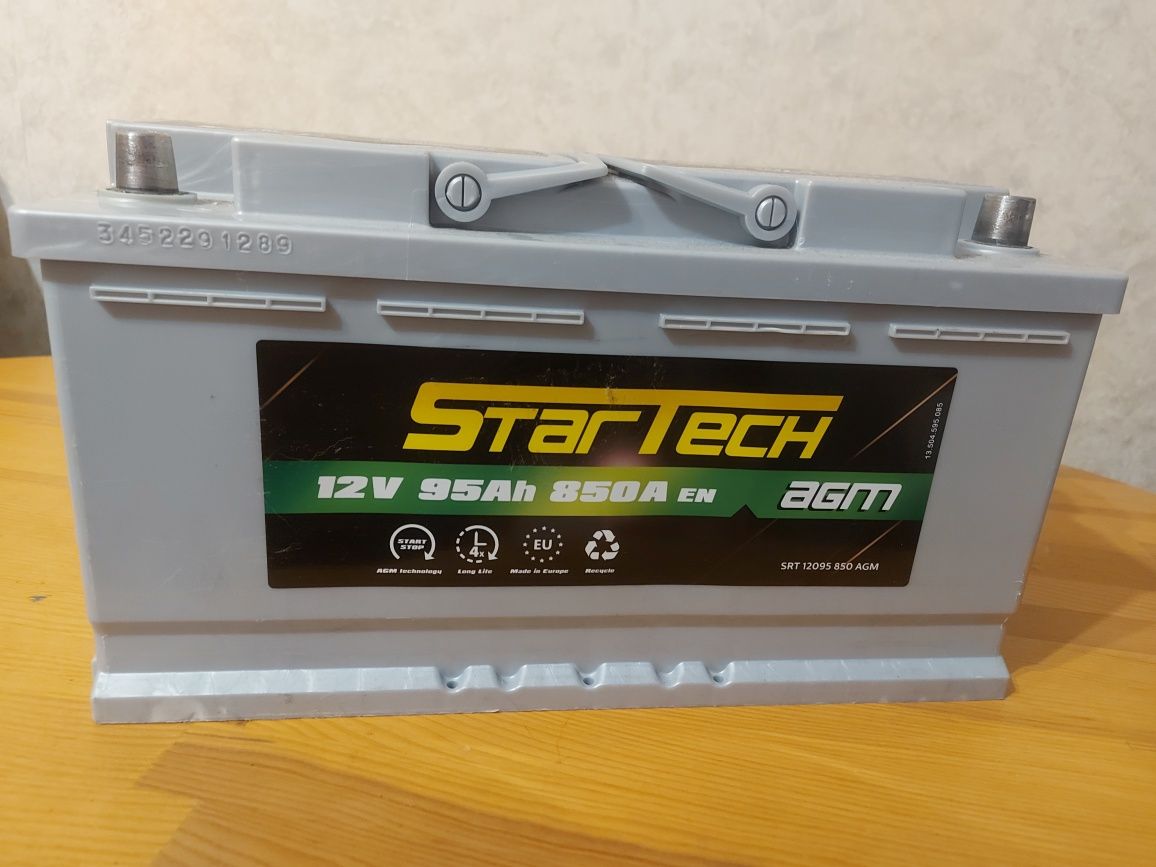 Акумулятор AGM 95Ah 850A StarTech | Стан нового