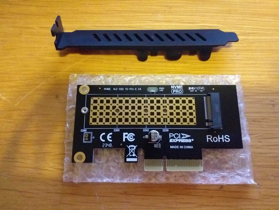 M.2 NVMe to PCIe Adapter Card64286306849409121