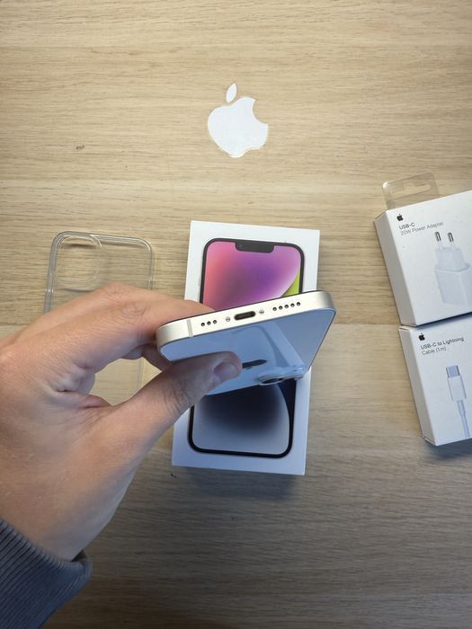 iPhone 14 128gb biały bateria 100% komplet