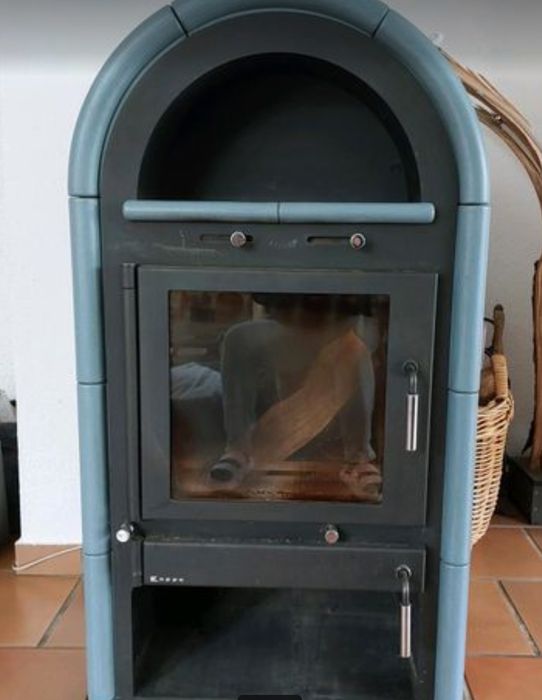 Piec Koza Kominek z kaflami - Buderus  8kW